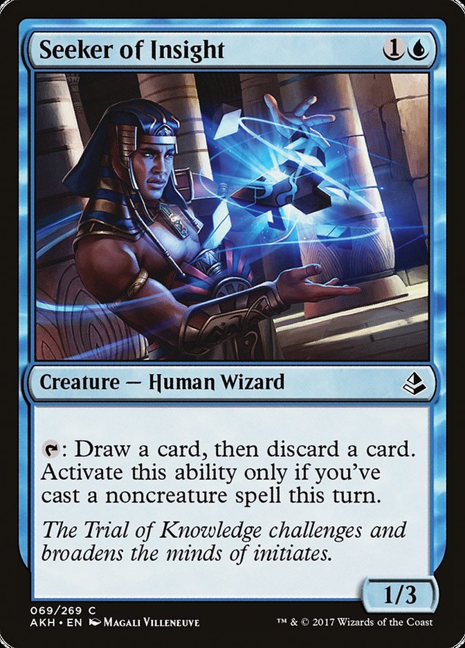 Seeker of Insight [Amonkhet] (AKH 69)
