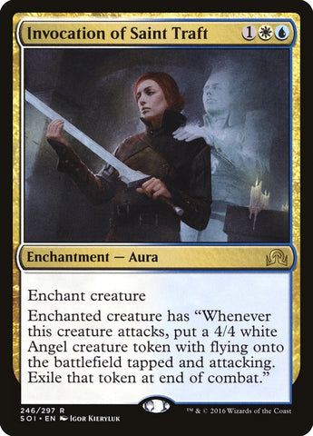 Invocation of Saint Traft [Shadows over Innistrad] (SOI 246)