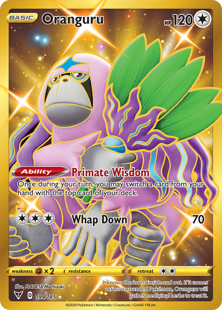 Oranguru (199) [Sword & Shield: Vivid Voltage]