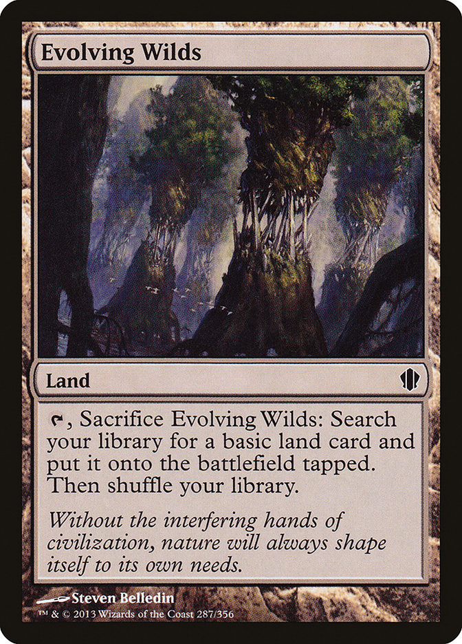 Evolving Wilds [Commander 2013] (C13 287)