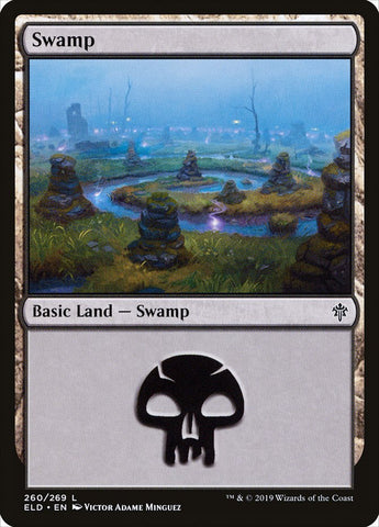 Swamp (#260) [Throne of Eldraine] (ELD 260)