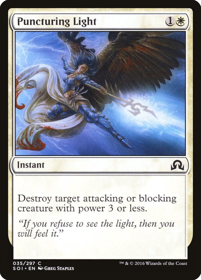 Puncturing Light [Shadows over Innistrad] (SOI 35)