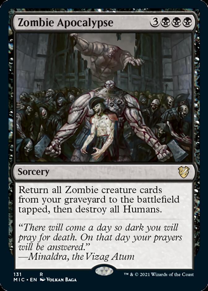 Zombie Apocalypse [Innistrad: Midnight Hunt Commander] (MIC 131)