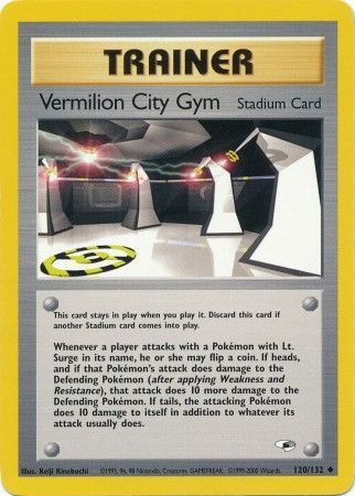 Vermilion City Gym (120/132) [Gym Heroes]