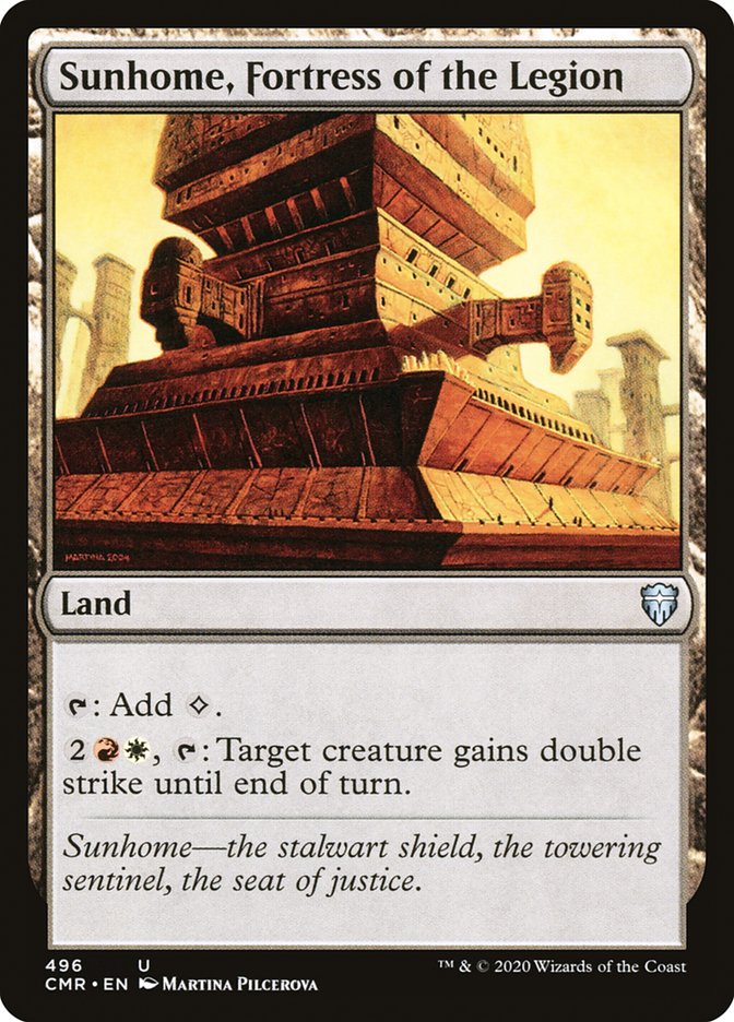 Sunhome, Fortress of the Legion [Commander Legends] (CMR 496)