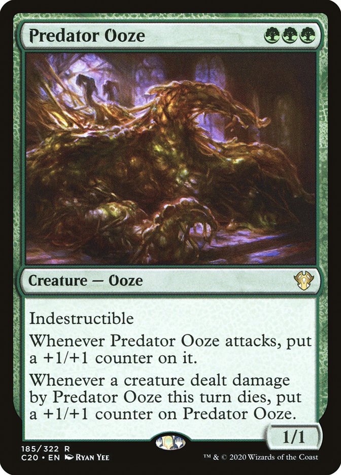 Predator Ooze [Commander 2020] (C20 185)