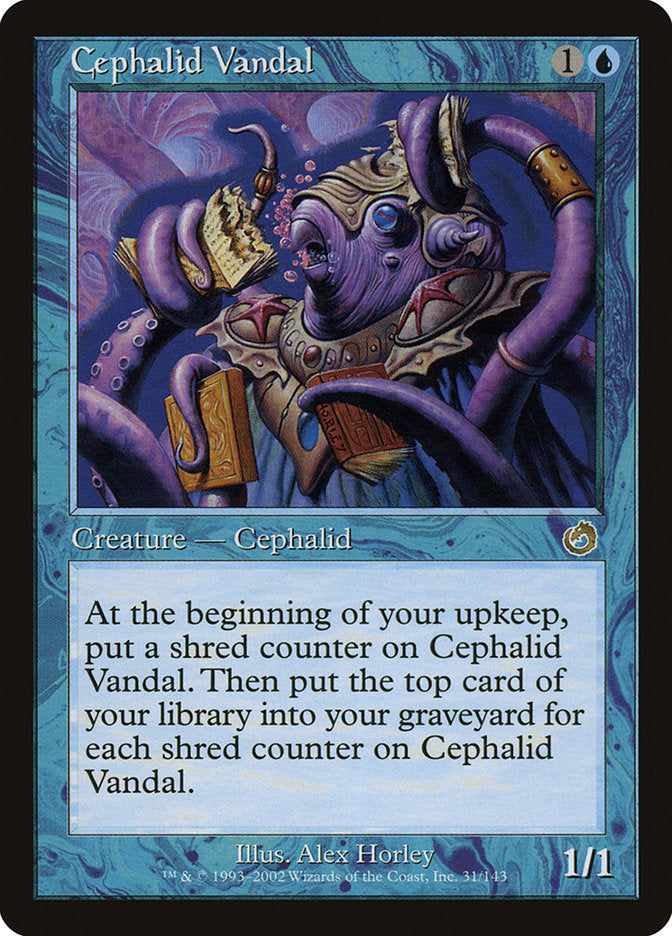 Cephalid Vandal [Torment] (TOR 31)