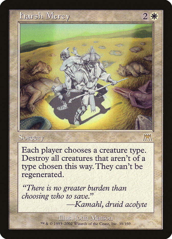 Harsh Mercy [Onslaught] (ONS 39)