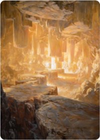 Pillarverge Pathway Art Card [Zendikar Rising Art Series] (AZNR 28)