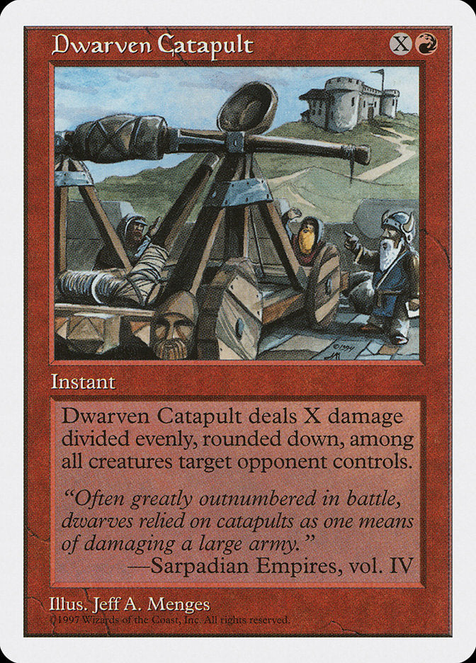 Dwarven Catapult [Fifth Edition] (5ED 220)