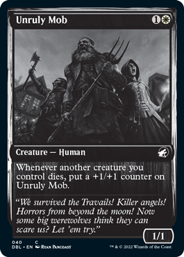 Unruly Mob [Innistrad: Double Feature] (DBL 40)