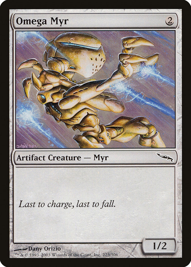 Omega Myr [Mirrodin] (MRD 223)
