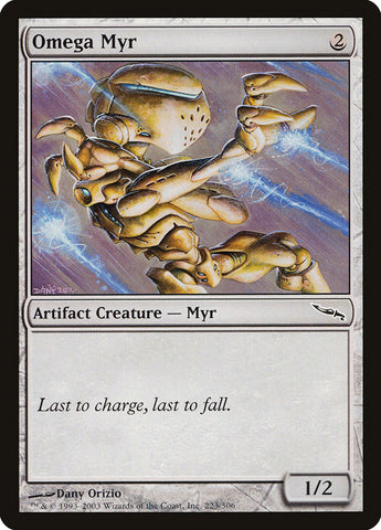 Omega Myr [Mirrodin] (MRD 223)