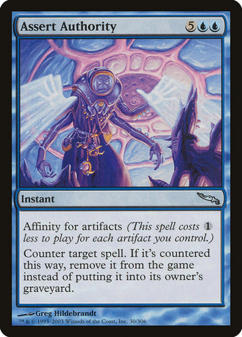 Assert Authority [Mirrodin] (MRD 30)