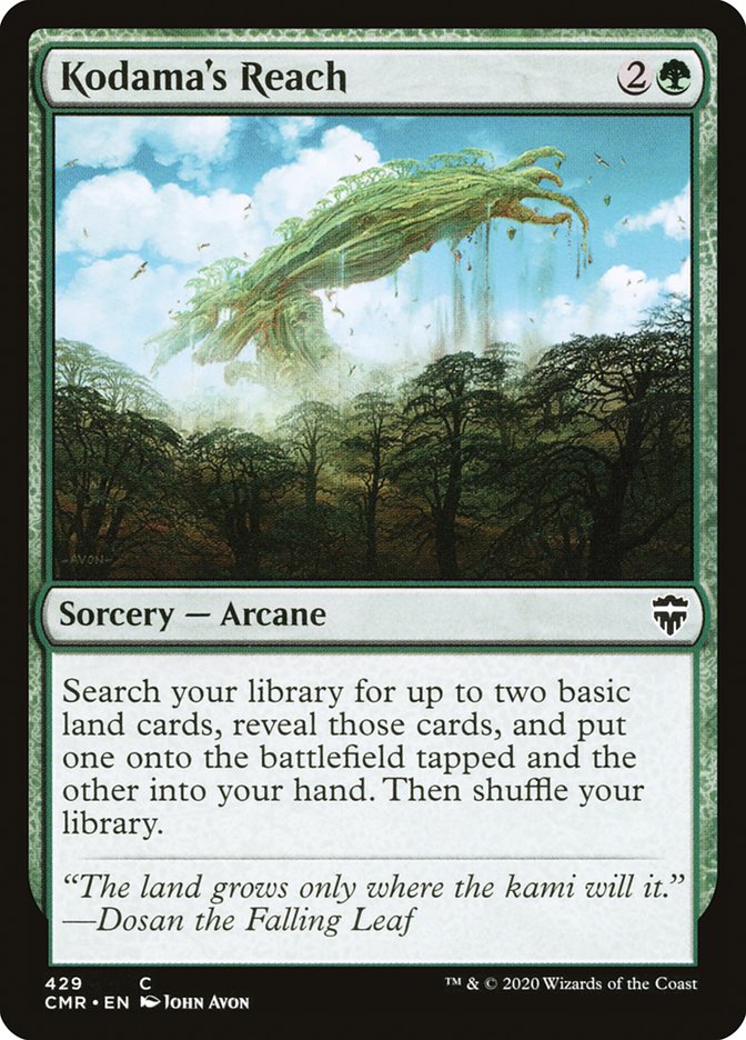 Kodama's Reach [Commander Legends] (CMR 429)