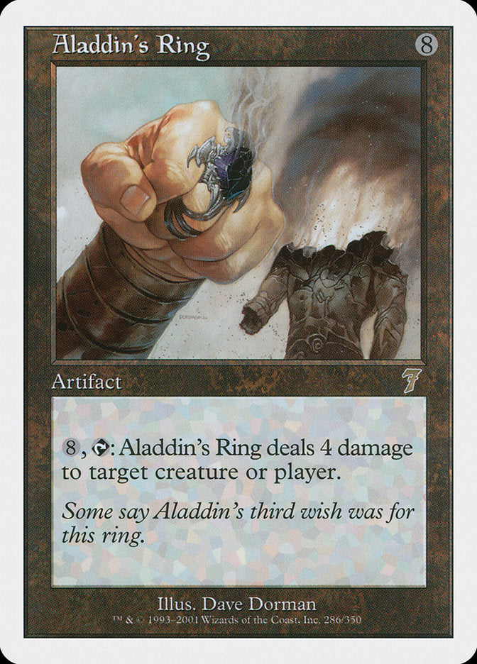 Aladdin's Ring [Seventh Edition] (7ED 286)