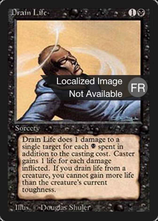 Drain Life [Foreign Black Border] (FBB 106)