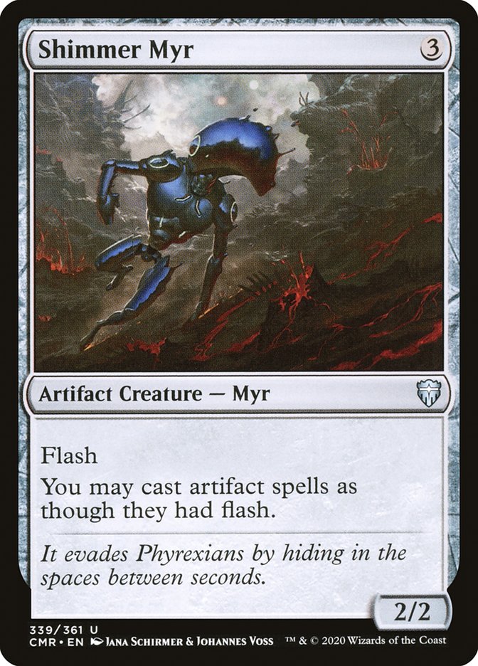 Shimmer Myr [Commander Legends] (CMR 339)