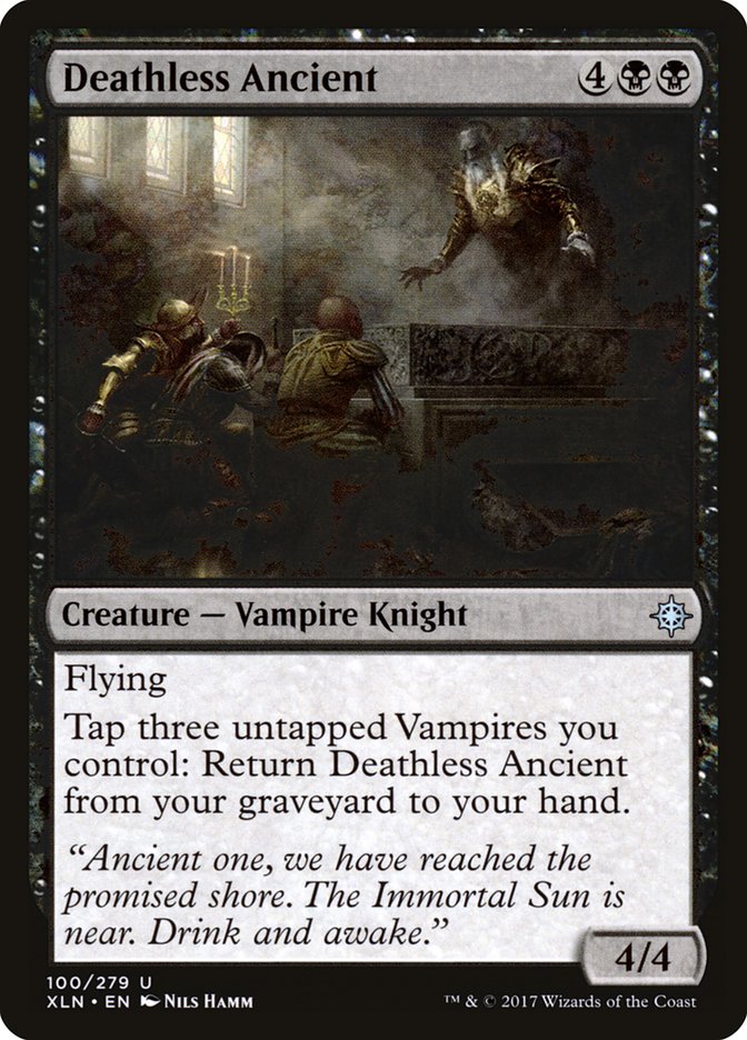 Deathless Ancient [Ixalan] (XLN 100)