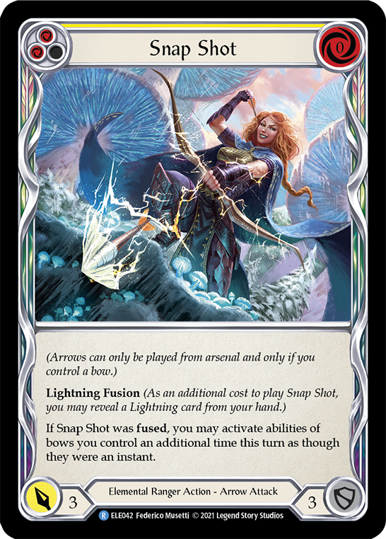 Snap Shot (Yellow) [ELE042] 1st Edition Normal