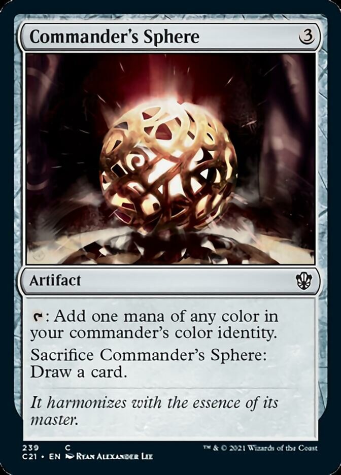 Commander's Sphere [Commander 2021] (C21 239)