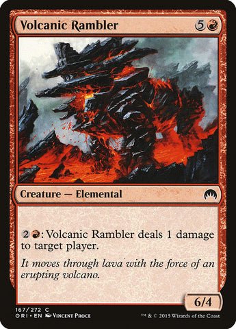 Volcanic Rambler [Magic Origins] (ORI 167)