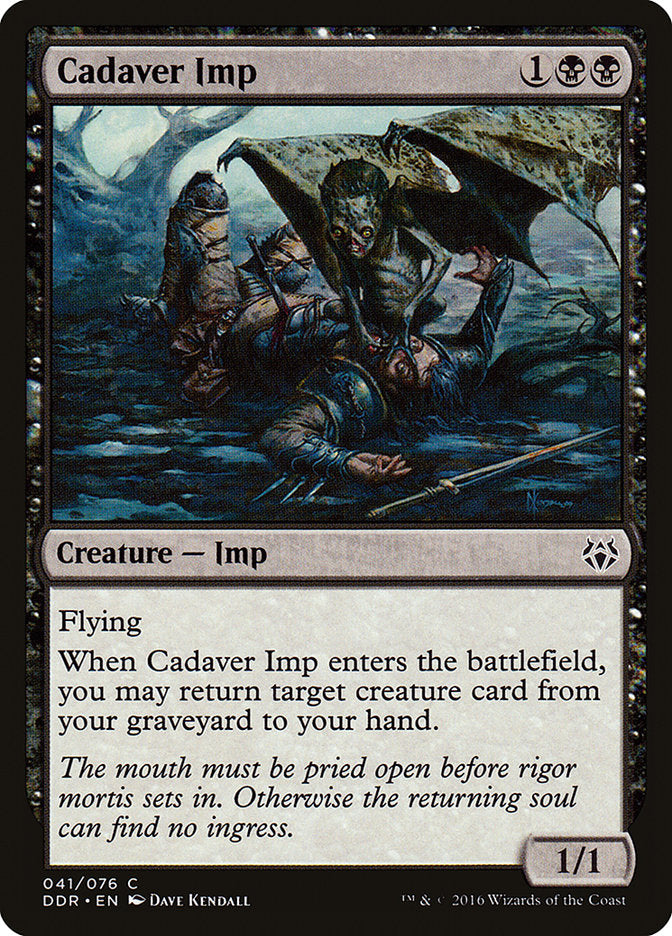 Cadaver Imp [Duel Decks: Nissa vs. Ob Nixilis] (DDR 41)