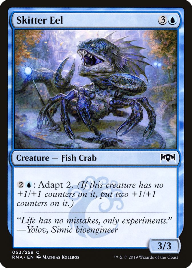 Skitter Eel [Ravnica Allegiance] (RNA 53)