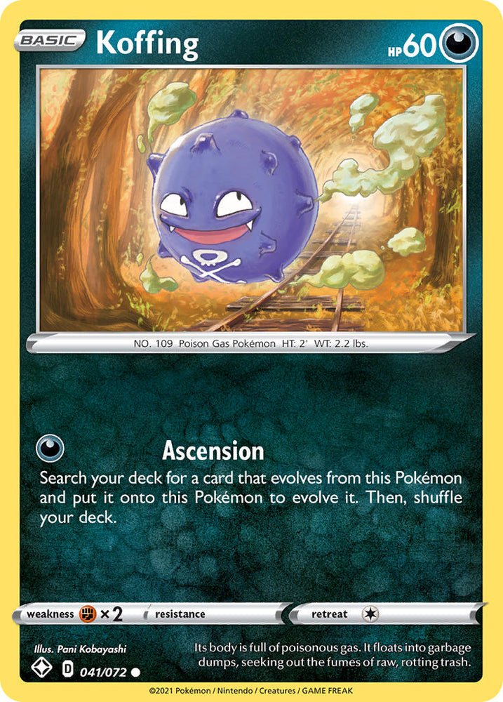 Koffing (41/72) [Sword & Shield: Shining Fates]