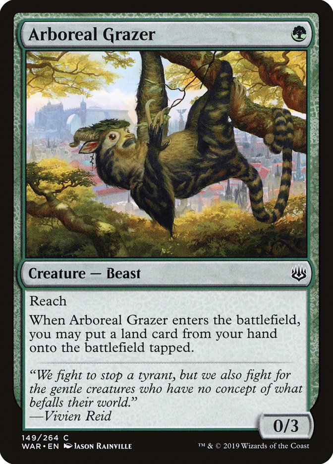 Arboreal Grazer [War of the Spark] (WAR 149)