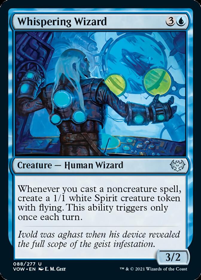 Whispering Wizard [Innistrad: Crimson Vow] (VOW 88)