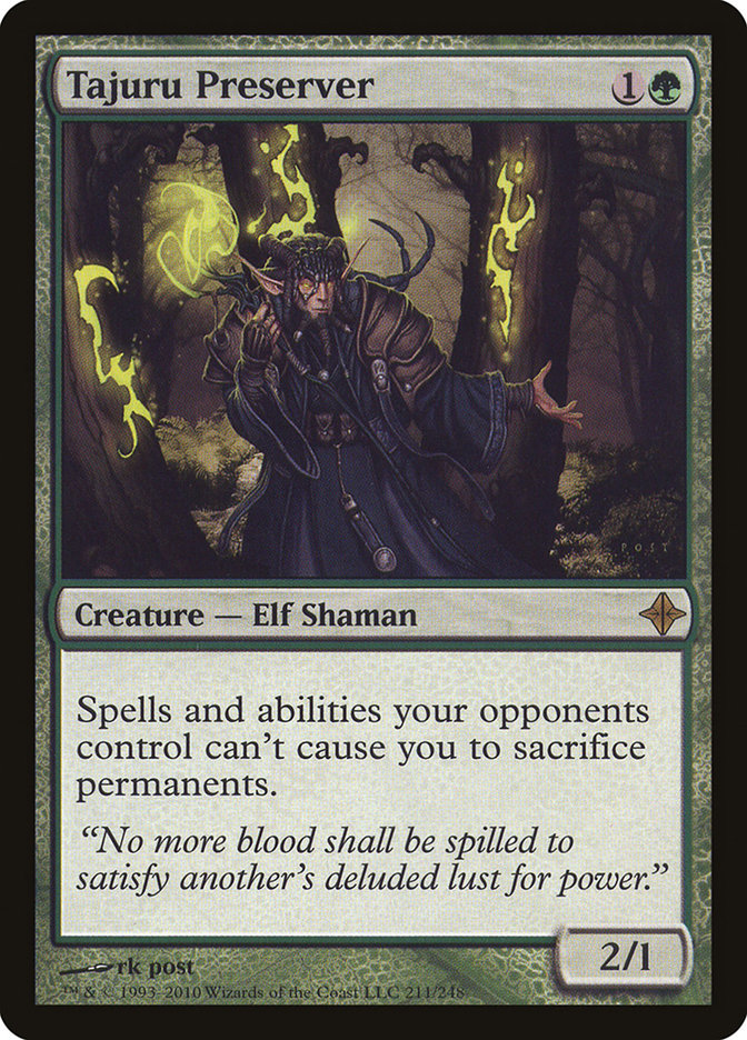 Tajuru Preserver [Rise of the Eldrazi] (ROE 211)