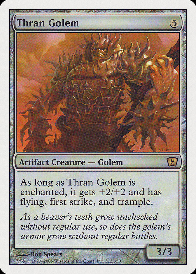 Thran Golem [Ninth Edition] (9ED 313)