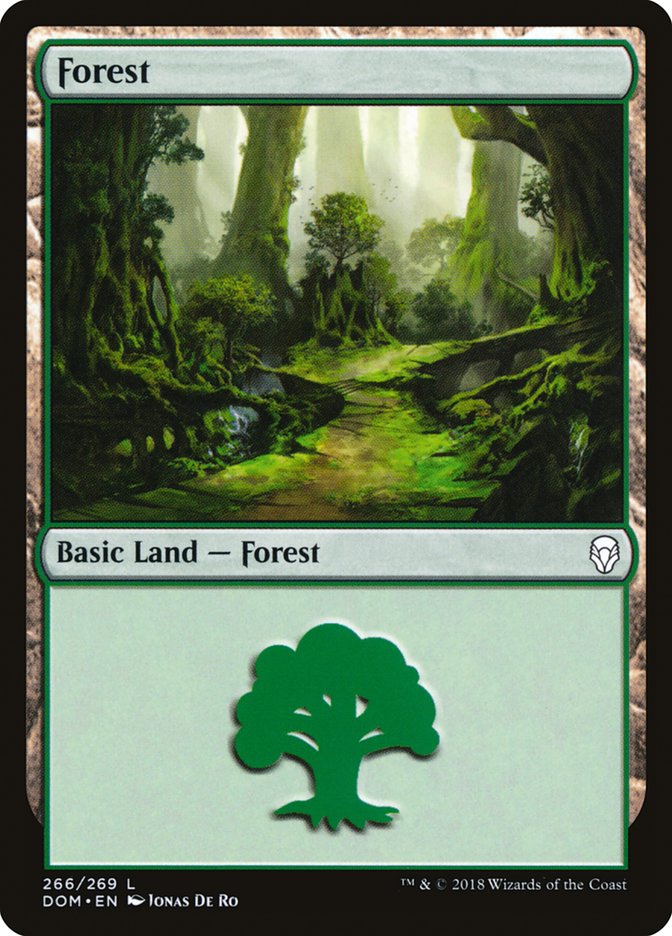 Forest (#266) [Dominaria] (DOM 266)
