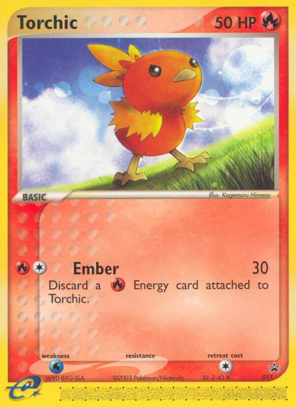 Torchic (17) [Nintendo: Black Star Promos]