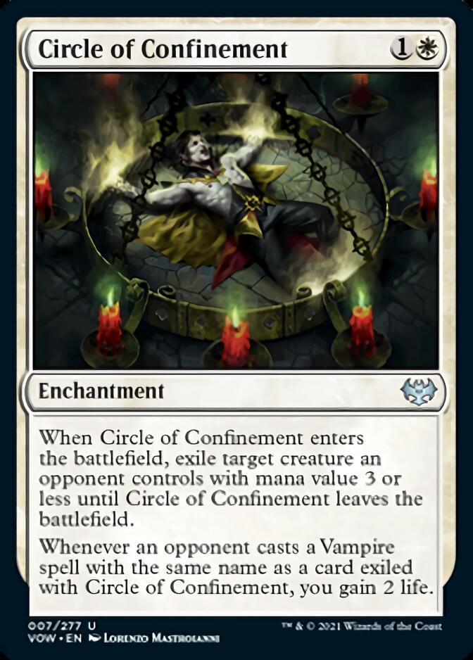 Circle of Confinement [Innistrad: Crimson Vow] (VOW 7)