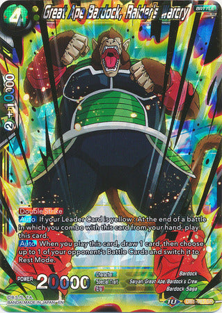 Great Ape Bardock, Raider's Warcry [DB1-061]