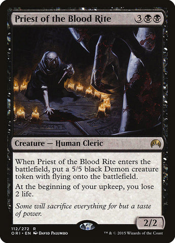 Priest of the Blood Rite [Magic Origins] (ORI 112)
