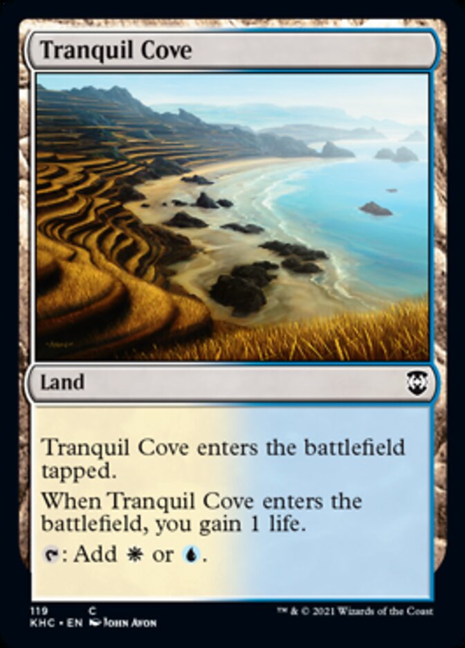 Tranquil Cove [Kaldheim Commander] (KHC 119)