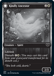 Kindly Ancestor // Ancestor's Embrace [Innistrad: Double Feature] (DBL 289)
