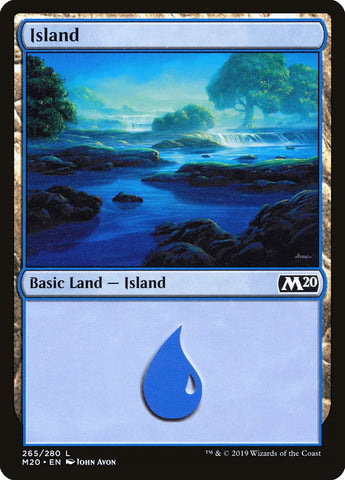 Island (#265) [Core Set 2020] (M20 265)