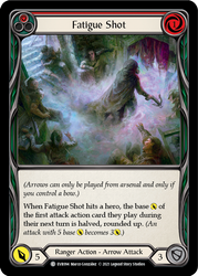 Fatigue Shot (Red) [EVR094] 1st Edition Rainbow Foil