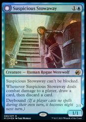 Suspicious Stowaway // Seafaring Werewolf [Innistrad: Midnight Hunt Prerelease Promos] (PMID 80)