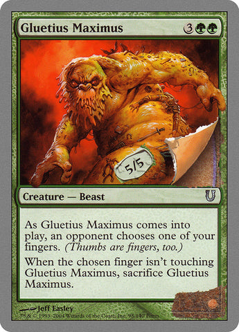 Gluetius Maximus [Unhinged] (UNH 98)