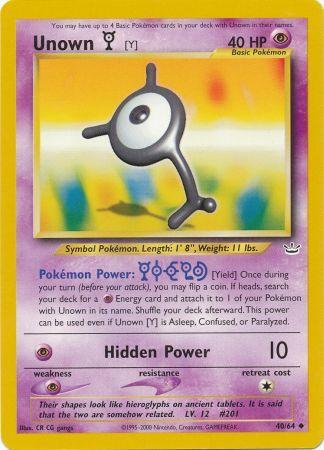 Unown [Y] (40/64) [Neo Revelation]