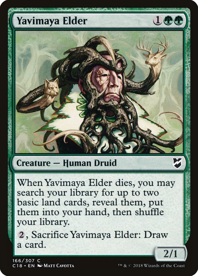 Yavimaya Elder [Commander 2018] (C18 166)