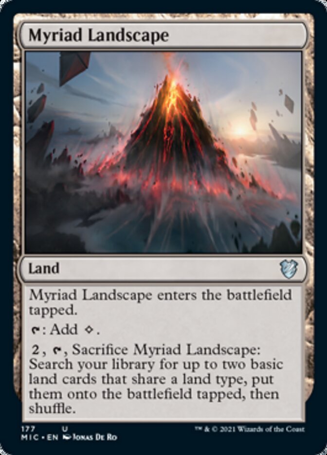 Myriad Landscape [Innistrad: Midnight Hunt Commander] (MIC 177)