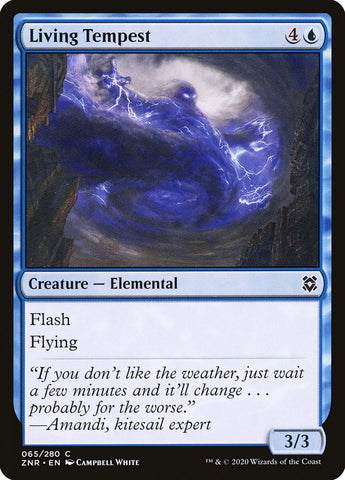 Living Tempest [Zendikar Rising] (ZNR 65)