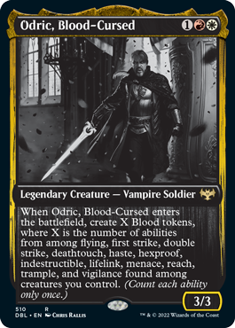 Odric, Blood-Cursed [Innistrad: Double Feature] (DBL 510)