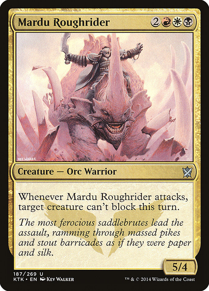 Mardu Roughrider [Khans of Tarkir] (KTK 187)